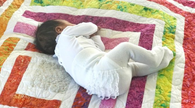 Den søteste babyquilt – del 1